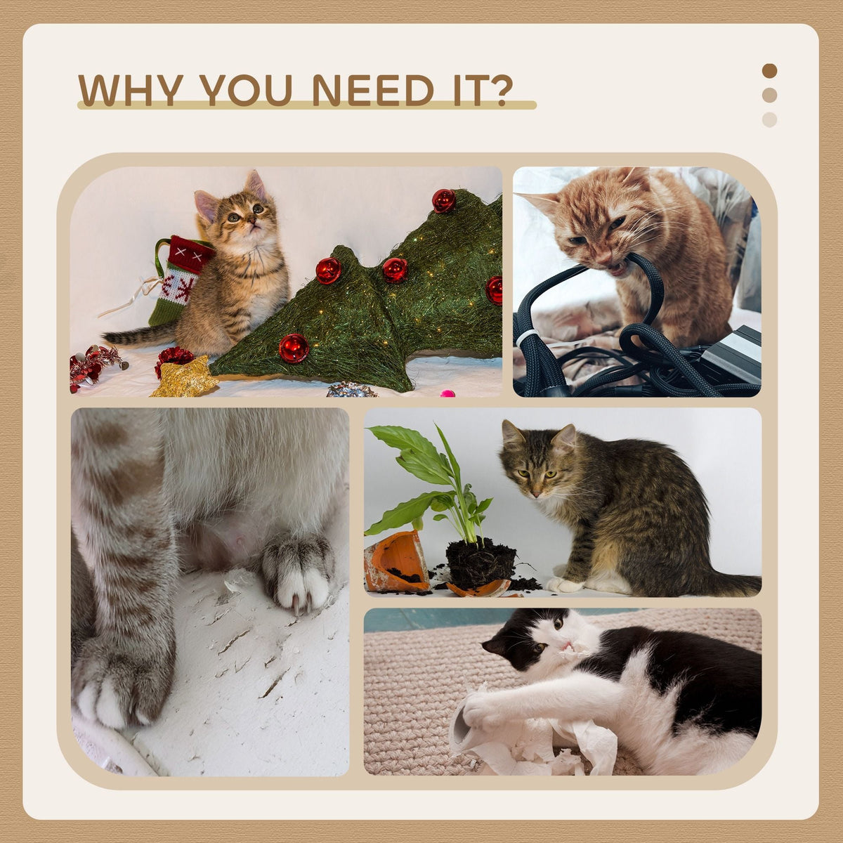 141cm Cat Tree Tower for Indoor Cats with Hammock and Condo