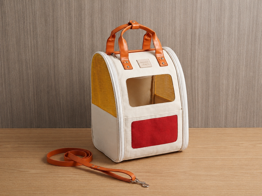 Marigold Tan Pet Backpack