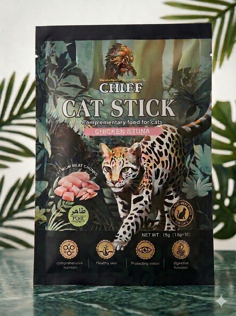 CHIEF Chicken & Tuna Treats (15g x 10 sticks)