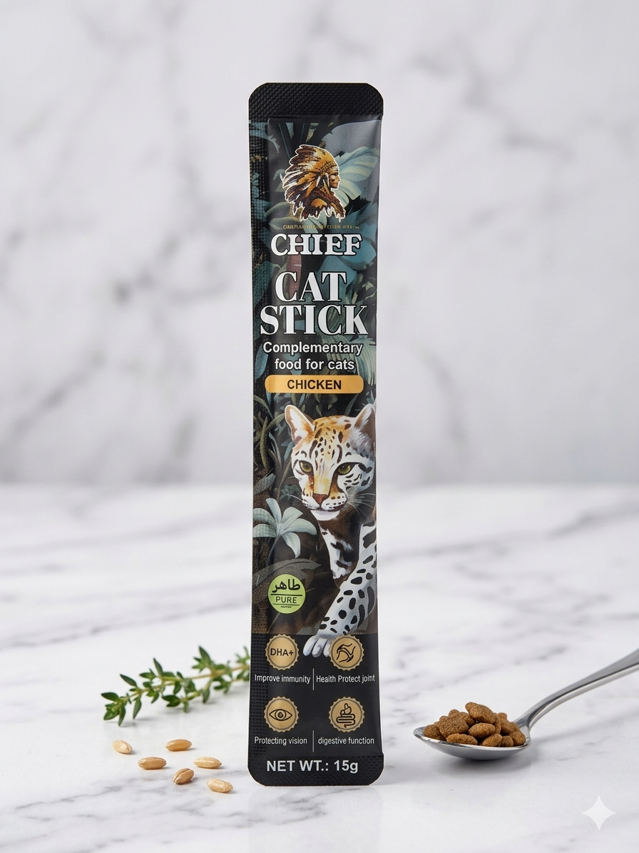 CHIEF Chicken Cat Treats (15g x 10 sticks)