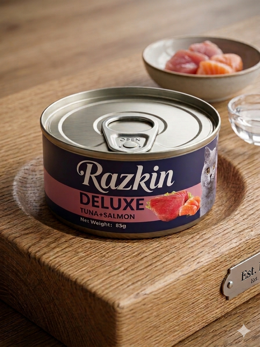 RAZKIN Tuna & Salmon (85g x 24 cans)