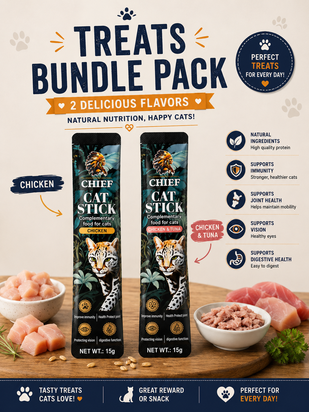 Treats Bundle Pack 1 (40 sticks)